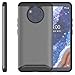 Nokia 9 Pureview Case, TUDIA Slim-Fit Heavy Duty [Merge] Extreme Protection/Rugged but Slim Dual Layer Case for Nokia 9 Pureview (Metallic Slate)