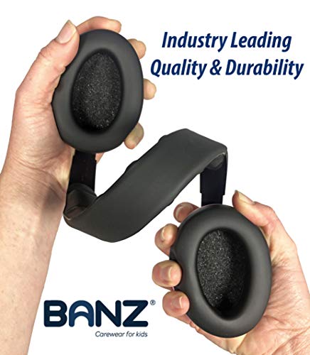 BANZ Earmuffs Infant Hearing Protection - Ages 0-2 Years - The Best Earmuffs for Babies & Toddlers - Industry Leading Noise Reduction Rating - Block Noise (Transport) - Thumbnail 4