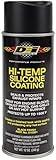 Design Engineering 010301 High-Temperature Silicone Coating Spray - Black