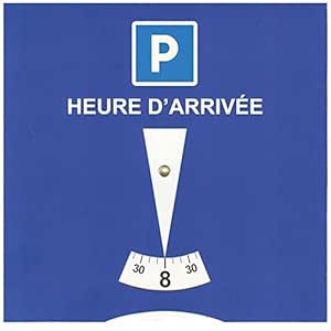 Discos De Aparcamiento - Pack De 4, Cartón Resistente, 11x14.5 Cm, Para Zonas De Estacionamiento Temporizado
