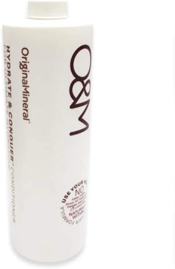 O&MOriginal Mineral Hydrate & Conquer Conditioner - For Ultimate Hydration - 33.8oz