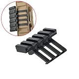 WOLTIS 45 Degree Offset Rail Mount Picatinny Low Profile Adapter Mount Laser Light Rail Attachment Red Dot Optic Iron Sight Mount fit keltec sub 2000