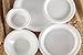 Party Dimensions White Round Plastic Appetizer 7