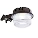 Hykolity LED Barn Light 40W, 4400lm Dusk to Dawn Yard Light with Photocell, Outdoor Security/Area Light, 5000K Daylight, 150W-300W MH/HPS Replacement, Bronze Finish, ETL Listed