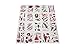 A-Lighting 20 Sheets Small Halloween Temporary Tattoos Stickers for Women and Men with Fake Wound Blood Injury Vampire Zombie Stickers Decorations for Party Costume Makeup