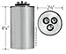 Trane CPT00660 / CPT-0660-50 + 5 uF MFD x 440 VAC Genteq Replacement Dual Capacitor Round # C4505R / 27L569