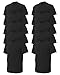Gildan Men's G5000 Heavy Cotton 10 Pack Black Small