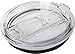eBoot 30 Ounces Tumbler Lid Spill Proof Lid for Yeti Rambler and RTIC Tumblers Mugs, 2 Pack (Clear)