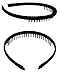 Girls/Women Mixed Color Plastic Teeth Comb Hair Hoop Hairband Headband Headwear Accessory Set of 6