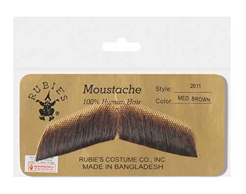 Gentleman's Medium Brown Mustache
