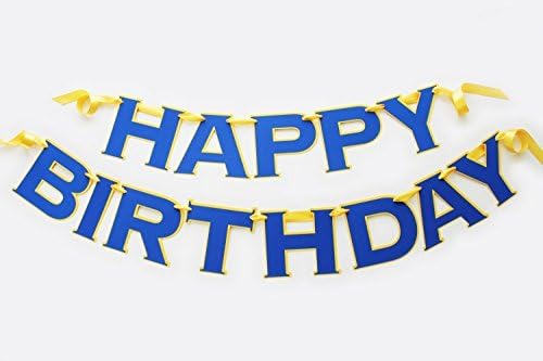 Warriors Themed Birthday Banner | Warriors Basketball Birthday Party | Large Happy Birthday Banner