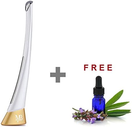 Ionic Infusion Essential Oil Wand &amp; Under-Eye Massager (with Free Essential Oil)