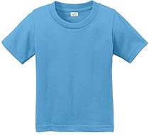 Joe's USA(tm) Toddler Tees Soft and Cozy Cotton T-Shirt Size-2T,Aquatic Blue
