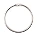 SlipX Solutions Brushed Nickel Simple Slide Shower Curtain Rings Provide Effortless Gliding on Standard Shower Rods (Rust Resistant, Snap Closure, Set of 12)