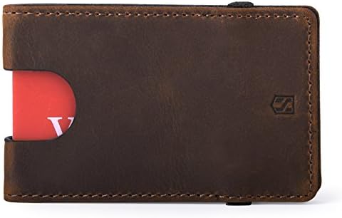 Men Wallet - RFID Minimalist Slim Front Pocket Card Travel Holder Clip