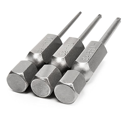 image for Rocaris 12Pcs Hex Shank Magnetic Phillips Cross Screwdriver Bits 50mm 