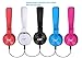 Wired Kids Headphones with Microphone and share port, Foldable Lightweight Adjustable Stereo Headset for Cellphones Smartphones iPhone iPod Laptop Computer and More by Termichy (Red)