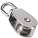 20mm Stainless Steel 304 Single-sheaved Wire Rope Pulley Block, Pack of 2 …