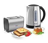 Black & Decker JC400 220V 2200W Electric Kettle, 1.7 L, Stainless Steel