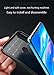 MYLB-US Huawei Y7 2019 case and Screen Protector, [3 in 1] Ultra-Thin high-Grade Soft TPU Silicone case Carbon Fiber Design case, Suitable for Huawei Y7 2019 Smartphone case(Blue)