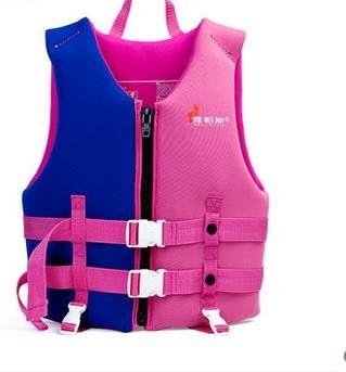 Professional life jacket, snorkeling in adult life jackets float buoyancy vest to swim back clothing save clothing , deep blue xl code