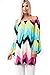 Betsy Red Couture Women's Soft Knit Tunic Top (S-3X)