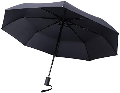 Automatic Travel Folding Umbrella Auto Open Close Compact Folding Windproof 210T Finest Fabric Uniquely and Ultra Comfort Handle Sturdy High Quality Easy Carrying umbrellas