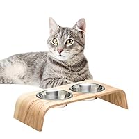 Wooden Elevated Stand for Cat