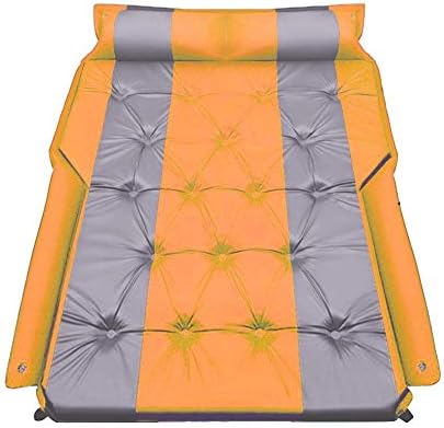 Suvインフレータブルマットレスカーエアベッドポータブルバックシートブローアップスリーピングマット 即出荷 ツインサイズエアベッド 修理キットと収納バッグ付き キャンプアウトドアブラック ゲストおよび屋内用エアマットレス