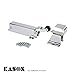 Kason 1094 SureClose Hydraulic Door Closer and Hook, Exposed Mounting, Adjustable Wide-Hook, 7/8 to 1-5/8 Inch Offset, 11094000003_11094000027