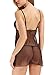 Adorneve Women Babydoll Sexy Sleepwear Lingerie Set Lace Chemises Outfit