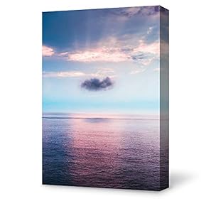 Canvas Wall Art Modern Colorful Sky Home Decor Canvas Painting Wall Decoration for Bedroom Living Room - 12x18 inches