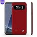Galaxy S8 Plus Battery Case,FIDEA 5000mAh Rechargeable Slim External Battery Case,With Rechargeable External Battery,Portable Charger Power Bank Cover for Samsung Galaxy S8 Plus(Red Rose)