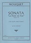 Mouquet: Sonata "La Flute de Pan" Opus 15 - Flute and Piano