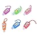 Cher9 30ML Random Color Reusable Mini Hand Sanitizer, Fruit Scented Disposable No Clean Travel Portable Clean Moisturizing Safe Gel With Hanging Rope