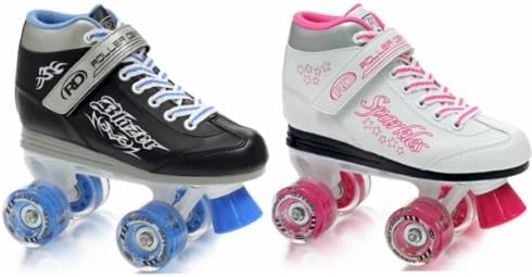 Roller Derby Sparkle Girl's Lighted Wheel Roller Skate