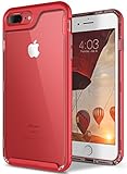 iPhone 7 Plus Case, Caseology [Skyfall Series] Transparent Clear Slim Scratch Resistant Protective Cover Air Space Technology [Red] for Apple iPhone 7 Plus (2016) (Wireless Phone Accessory)