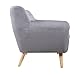 Modern Mid Century Sofa/Loveseat - Divano Roma