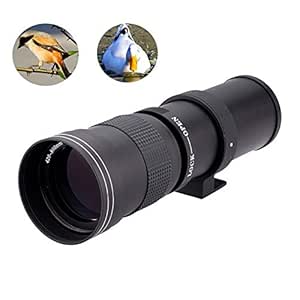 Súper teleobjetivo de 420-800 mm, pequeño y portátil Lente de ...