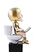 BIG Bobblehead Trophies Football Trophy Loser Bobblehead Toilet Bowl - 9.5 Inch
