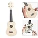 DIY Ukulele Kit Make Your Own Concert Ukulele 21in Soprano Hawaii Ukulele Kit with Installation Tools