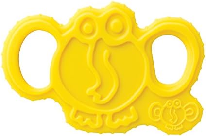 oogaa Home Elephant Teether Easy Clean, Baby Safe High-Grade Silicone, Yellow
