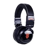 BiGR Audio MLB Licensed Over-ear Headphones with Mic, San Francisco Giants