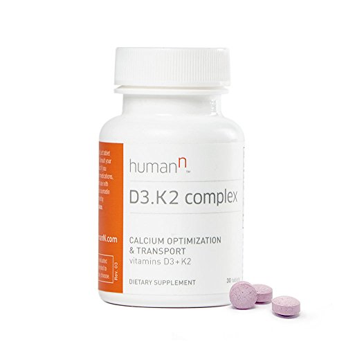 HumanN Vitamin D3 and K2 Complex Supports Immune, Respiratory, Lung