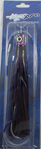 Mahi Mouthful Skirted Rigged Trolling Lure (Purple/Black)