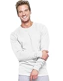 Hanes 5186 Adult Long Sleeve Beefy-T, White - 2X