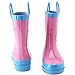 SANRIO Hello Kitty Girl's Pink Rain Boots - Size 7-8 Toddler