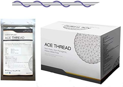 ESD ACE PDO thread lift KOREA face/whole body - Mono Screw Type (200pcs) -12 Size (27G90)