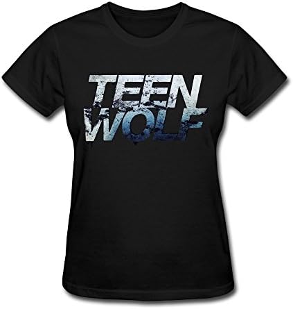 Gosts Teen Wolf Season 5 Black T Shirt For Women XS