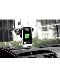 EL2MENTS, cargador inalámbrico para automóvil, cargador automático de carga Qi   10   Q9   S9   S8 + S8   S8 + para iPhone Xs   Xs   X   8 8 Más